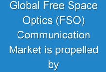 Global Free Space Optics (FSO) Communication Market is propelled by Rise of Information Technology; Covid-19 Analysis