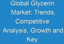 Global Glycerin Market: Trends, Competitive Analysis, Growth and Key Players