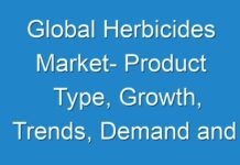Global Herbicides Market- Product Type, Growth, Trends, Demand and Driving Factors to 2025