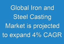 Global Iron and Steel Casting Market is projected to expand 4% CAGR from 2018 to 2026
