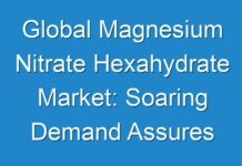 Global Magnesium Nitrate Hexahydrate Market: Soaring Demand Assures Motivated Revenue Share by 2028