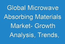 Global Microwave Absorbing Materials Market- Growth Analysis, Trends, Opportunities and Driving Factors to 2030