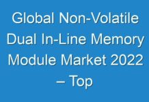 Global Non-Volatile Dual In-Line Memory Module Market 2024 – Top Key Vendors, Trends, Sales, Supply, Demand, Analysis & Forecast To 2027