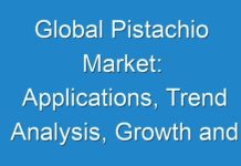Global Pistachio Market: Applications, Trend Analysis, Growth and Driving Opportunities to 2026