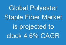 Global Polyester Staple Fiber Market is projected to clock 4.6% CAGR from 2017 to 2025