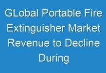 GLobal Portable Fire Extinguisher Market Revenue to Decline During Coronavirus Disruption, Stakeholders to Realign Their Growth Strategies