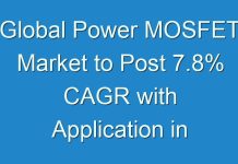 Global Power MOSFET Market to Post 7.8% CAGR with Application in Power Management to Improve Energy Saving; Covid-19 Analysis