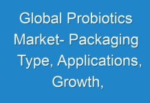 Global Probiotics Market- Packaging Type, Applications, Growth, Revenue and Industry Trends to 2026