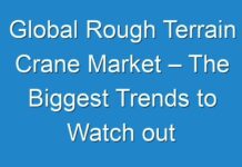 Global Rough Terrain Crane Market – The Biggest Trends to Watch out for 2018-2027