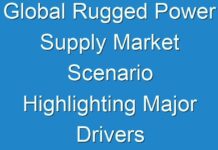 Global Rugged Power Supply Market Scenario Highlighting Major Drivers & Trends, 2024-2027