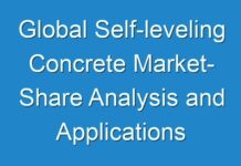 Global Self-leveling Concrete Market- Share Analysis and Applications to 2025