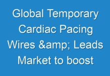 Global Temporary Cardiac Pacing Wires & Leads Market to boost revenues through covid-19 Market crisis phase