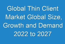 Global Thin Client Market Global Size, Growth and Demand 2024 to 2027