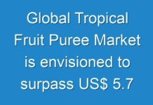 Global Tropical Fruit Puree Market is envisioned to surpass US$ 5.7 bn by 2025