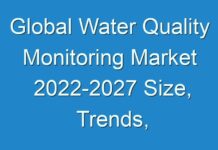 Global Water Quality Monitoring Market 2024-2027 Size, Trends, Research Report, Growth Trends, Opportunities, Forecast to 2027