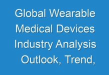 Global Wearable Medical Devices Industry Analysis Outlook, Trend, Growth and Share Estimation Analysis