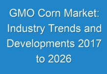 GMO Corn Market: Industry Trends and Developments 2017 to 2026