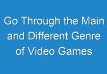 Go Through the Main and Different Genre of Video Games