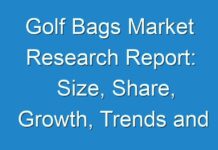 Golf Bags Market Research Report: Size, Share, Growth, Trends and Forecast 2030