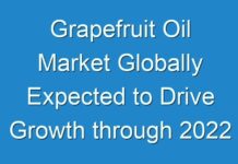 Grapefruit Oil Market Globally Expected to Drive Growth through 2024
