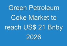 Green Petroleum Coke Market to reach US$ 21 Bnby 2026