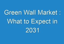 Green Wall Market : What to Expect in 2031