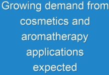 Growing demand from cosmetics and aromatherapy applications expected to drive Eucommia seed oil market