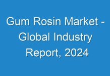 Gum Rosin Market – Global Industry Report, 2024