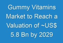 Gummy Vitamins Market to Reach a Valuation of ~US$ 5.8 Bn by 2029