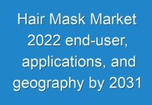 Hair Mask Market 2024 end-user, applications, and geography by 2031