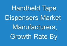 Handheld Tape Dispensers Market Manufacturers, Growth Rate By Application, Market Size And Forecast 2030