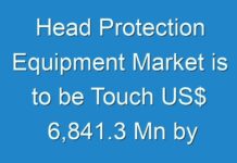 Head Protection Equipment Market is to be Touch US$ 6,841.3 Mn by 2026; COVID-19 to Affect Future Growth Trajectory