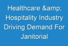 Healthcare & Hospitality Industry Driving Demand For Janitorial Carts Market Over 2018 To 2028