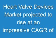 Heart Valve Devices Market projected to rise at an impressive CAGR of 12.40% during 2017–2025