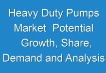 Heavy Duty Pumps Market Potential Growth, Share, Demand and Analysis Of Key Players- Research Forecast To 2026