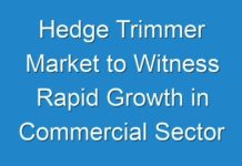 Hedge Trimmer Market to Witness Rapid Growth in Commercial Sector over Forecast Period, 2018-2028