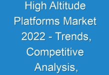 High Altitude Platforms Market 2024 – Trends, Competitive Analysis, and Growth Opportunity