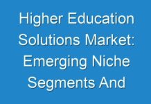 Higher Education Solutions Market: Emerging Niche Segments And Regional Markets 2024-2030