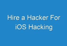 Hire a Hacker For iOS Hacking