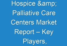 Hospice & Palliative Care Centers Market Report – Key Players, Industry Overview and Forecasts to 2026