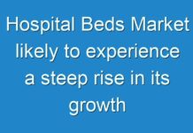 Hospital Beds Market likely to experience a steep rise in its growth during the forecast period 2016-2026