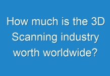 How much is the 3D Scanning industry worth worldwide?
