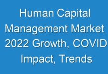 Human Capital Management Market 2024 Growth, COVID Impact, Trends Analysis Report 2026