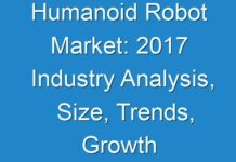 Humanoid Robot Market: 2017 Industry Analysis, Size, Trends, Growth and Forecast 2025