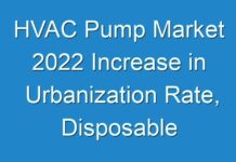 HVAC Pump Market 2024 Increase in Urbanization Rate, Disposable Income, and Consumer Expenditure