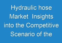 Hydraulic hose Market Insights into the Competitive Scenario of the Market 2018 – 2026