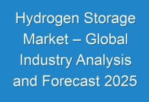Hydrogen Storage Market – Global Industry Analysis and Forecast 2025