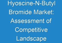 Hyoscine-N-Butyl Bromide Market: Assessment of Competitive Landscape Insights 2018-2027