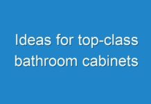 Ideas for top-class bathroom cabinets