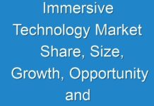 Immersive Technology Market Share, Size, Growth, Opportunity and Forecast 2024 – 2031